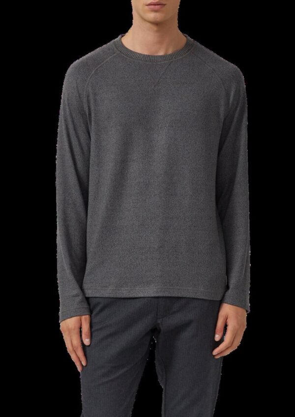 Softes Longsleeve in Melange-Optik