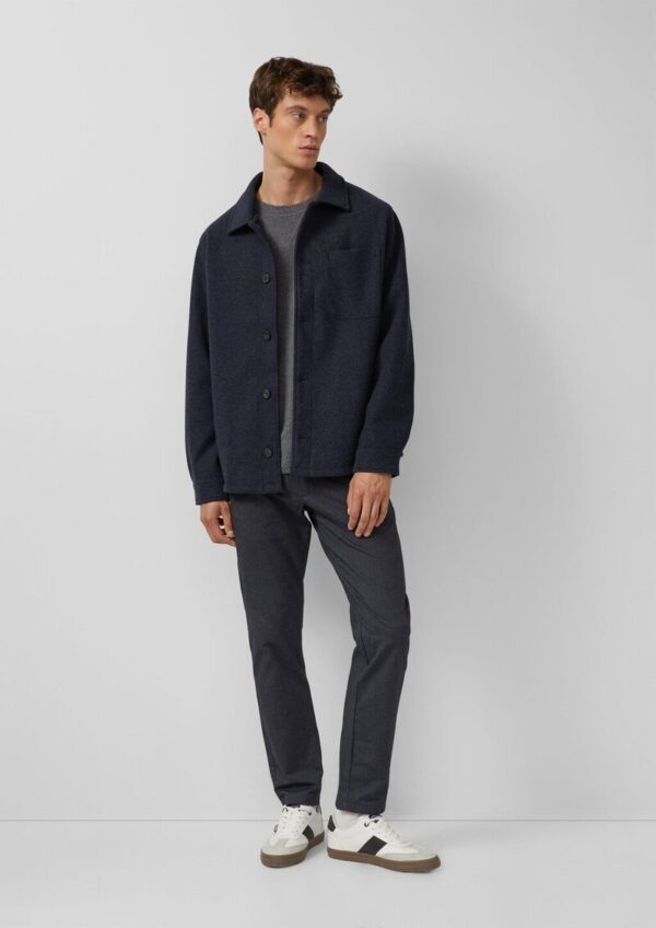 Softes Longsleeve in Melange-Optik