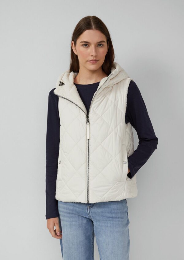 Wendeweste mit Teddyfell