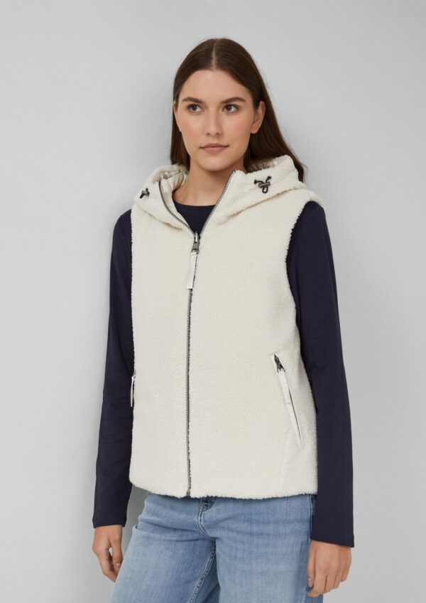 Wendeweste mit Teddyfell