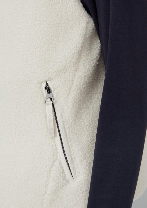 Wendeweste mit Teddyfell