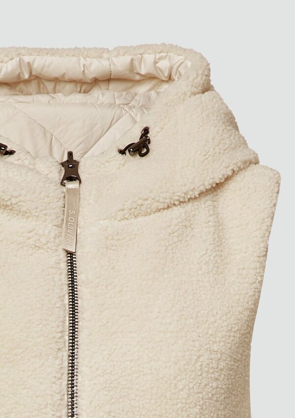 Wendeweste mit Teddyfell