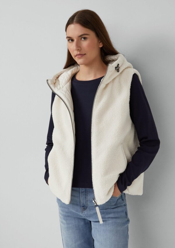 Wendeweste mit Teddyfell