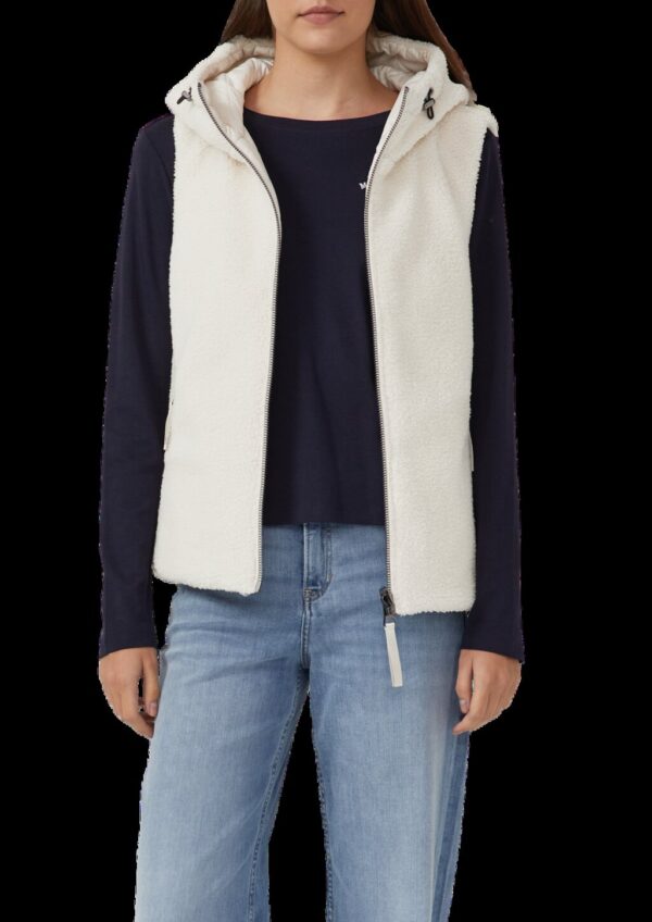 Wendeweste mit Teddyfell