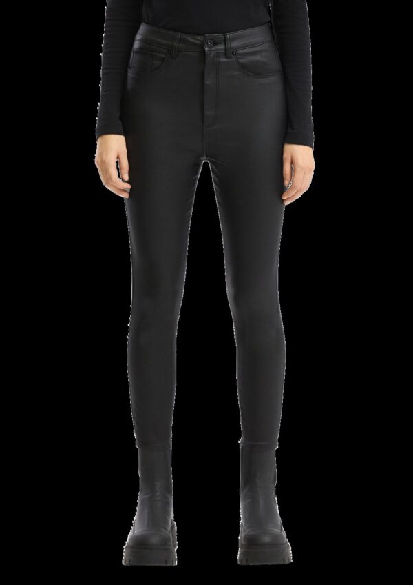 Sadie / Skinny Fit / High Rise / Skinny Leg / Ankle-Länge mit Coating