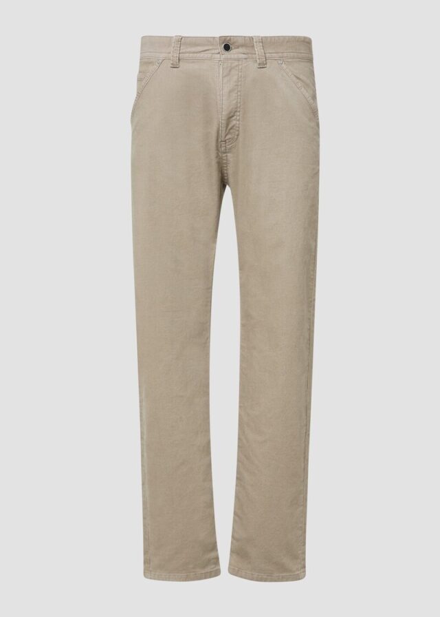Cordhose im Regular Fit aus Baumwollstretch