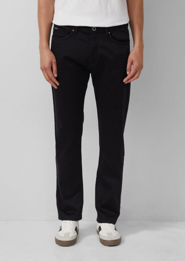 Regular Fit: 5-Pocket-Hose aus Baumwollstretch