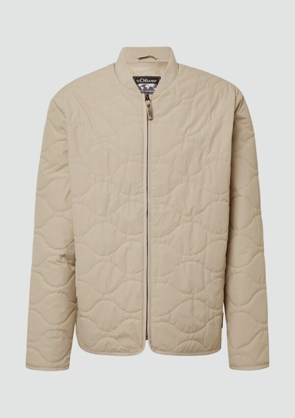 Gesteppte Bomberjacke mit leichtem Futter