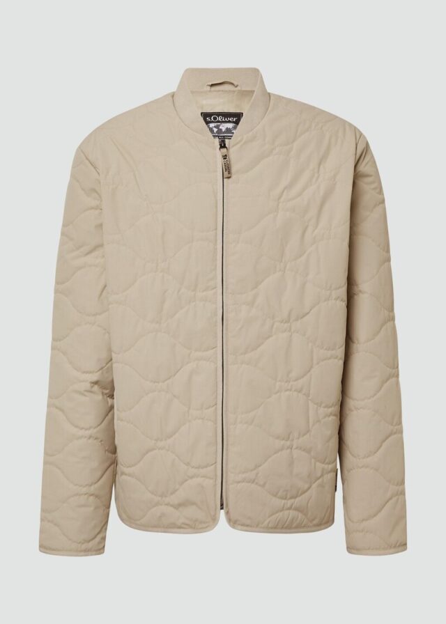 Gesteppte Bomberjacke mit leichtem Futter