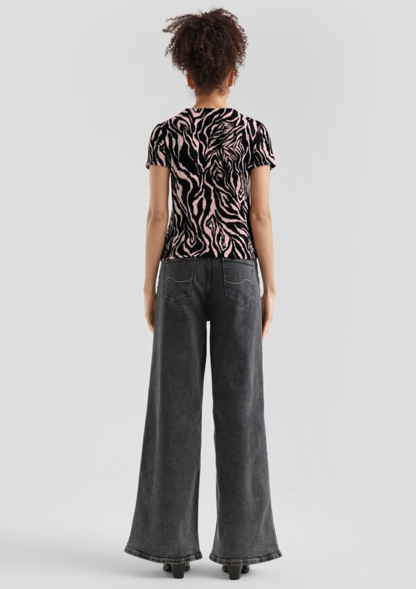 Weiches T-Shirt mit Animal-Print