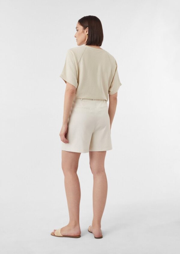 Strickpullover im Relaxed Fit mit kurzen Fledermausärmeln