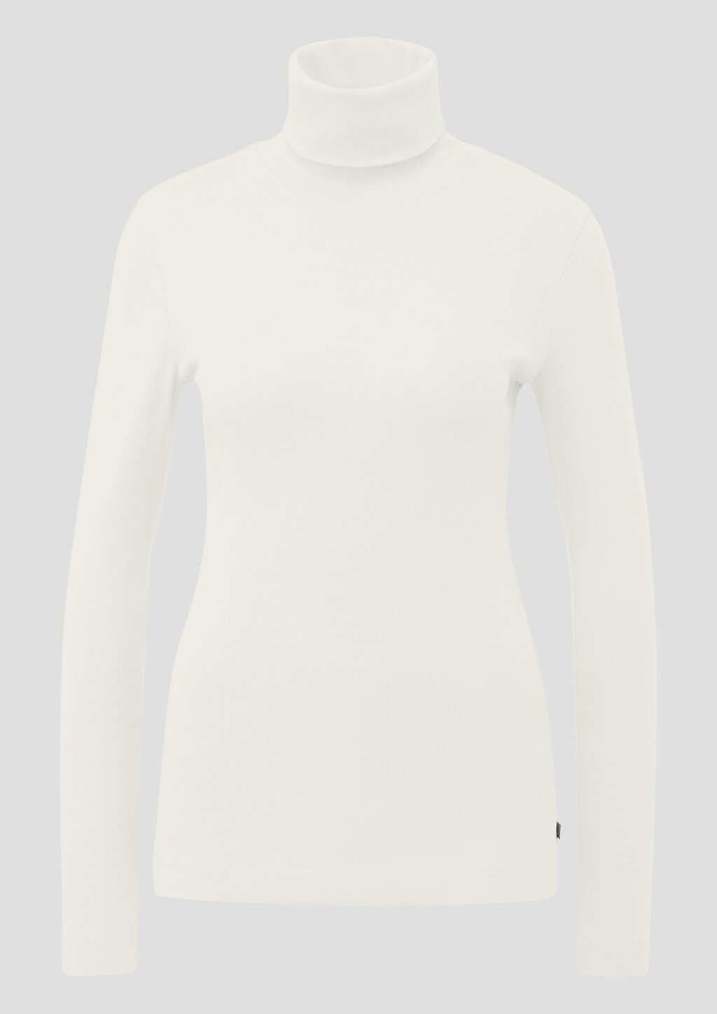 Langarmshirt mit Rollkragen