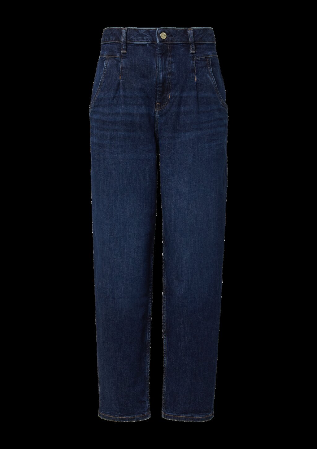 Ankle Jeans / Regular Fit / High Rise / Barrel Leg / 360° Denim