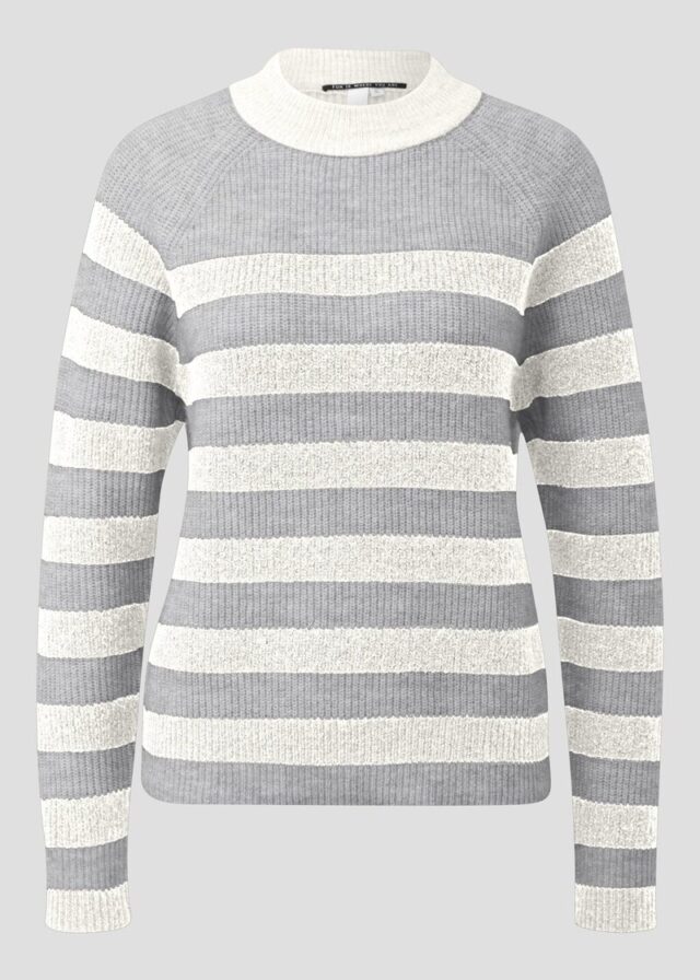 Melierter Pullover