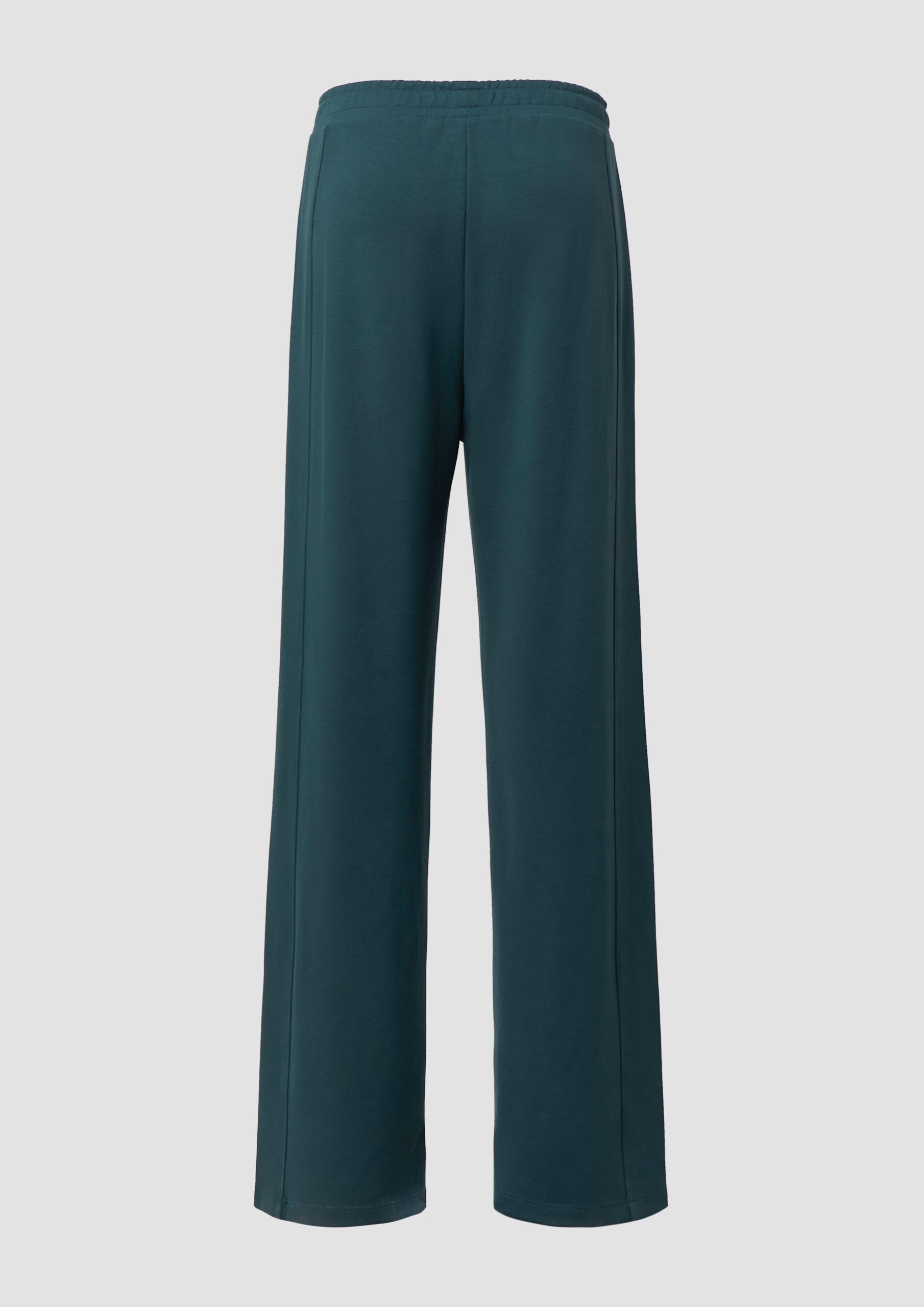 Scuba-Jogpants mit Wide Leg und Elastikbund