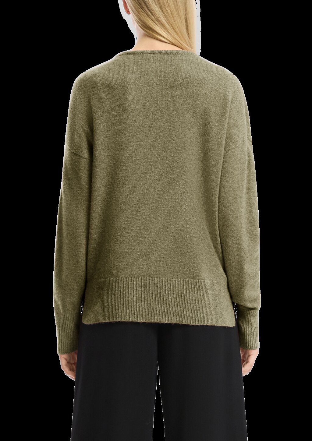 Weicher Strickpullover mit Ajour-Detail