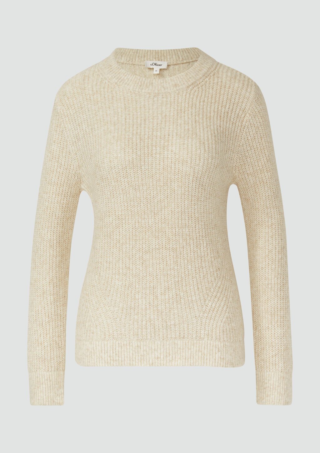 Strickpullover aus Wollmix