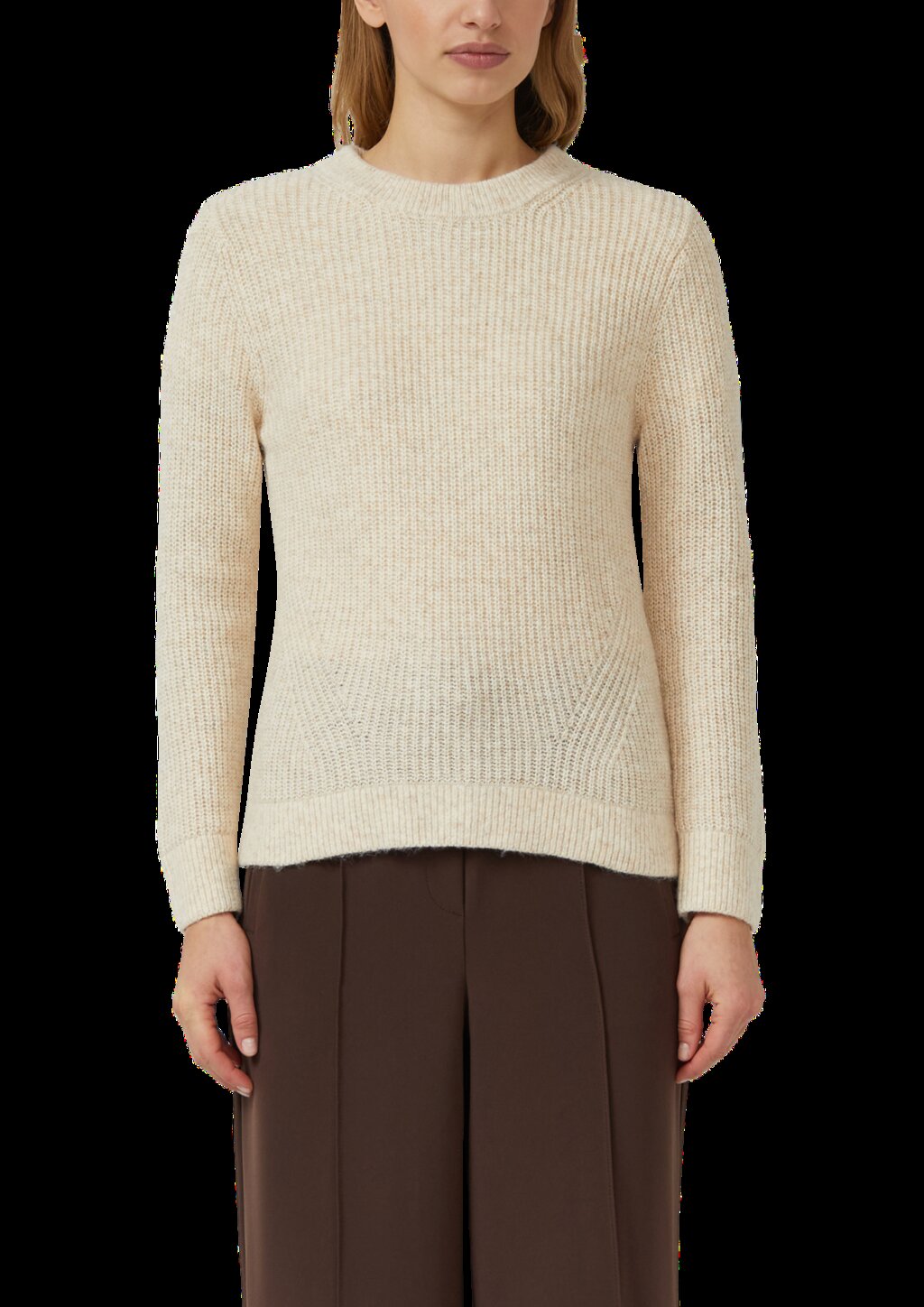 Strickpullover aus Wollmix