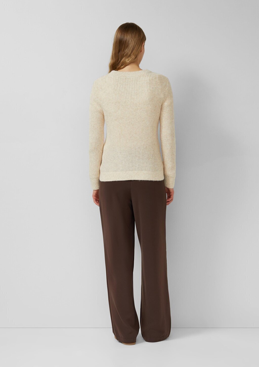 Strickpullover aus Wollmix