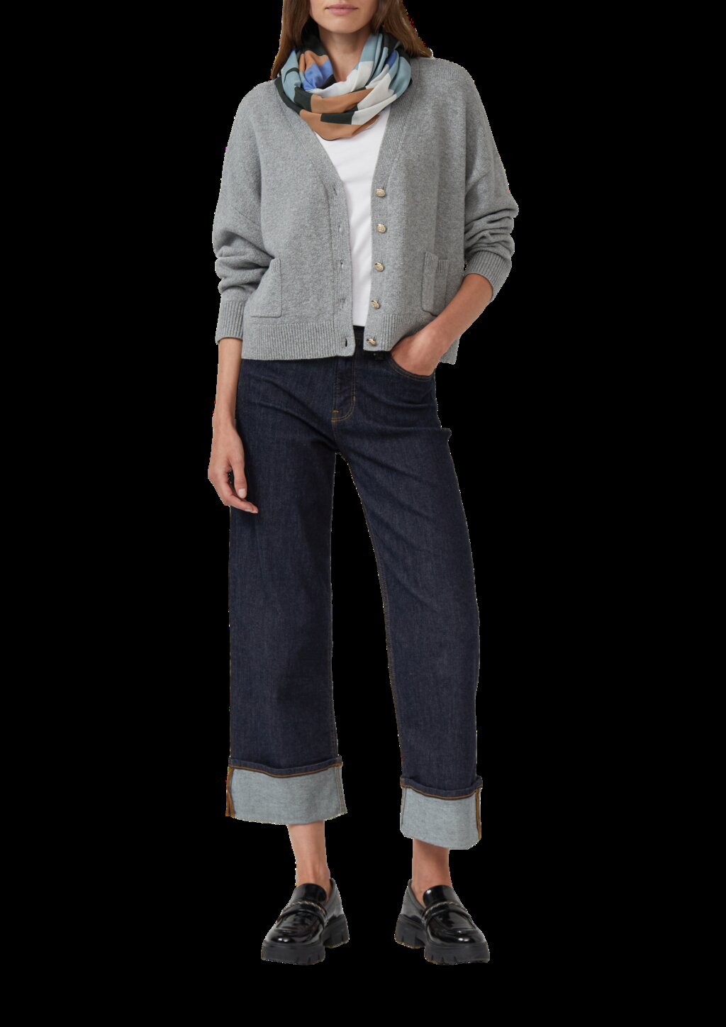 Loop-Schal mit Artwork