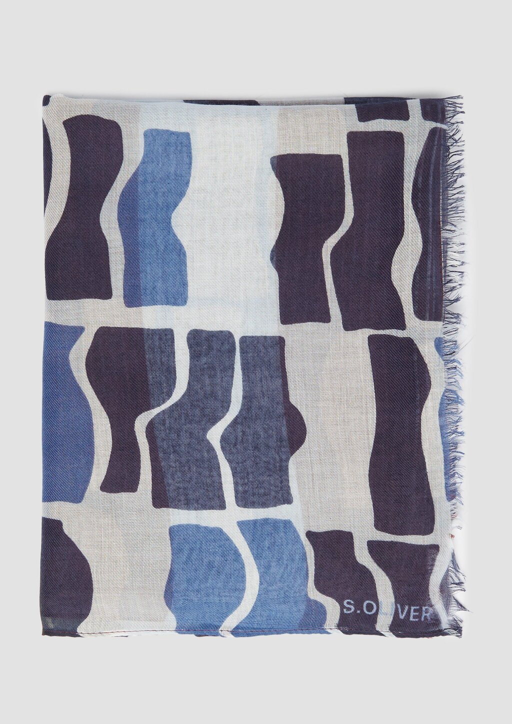 Schal mit Streifen-Artwork