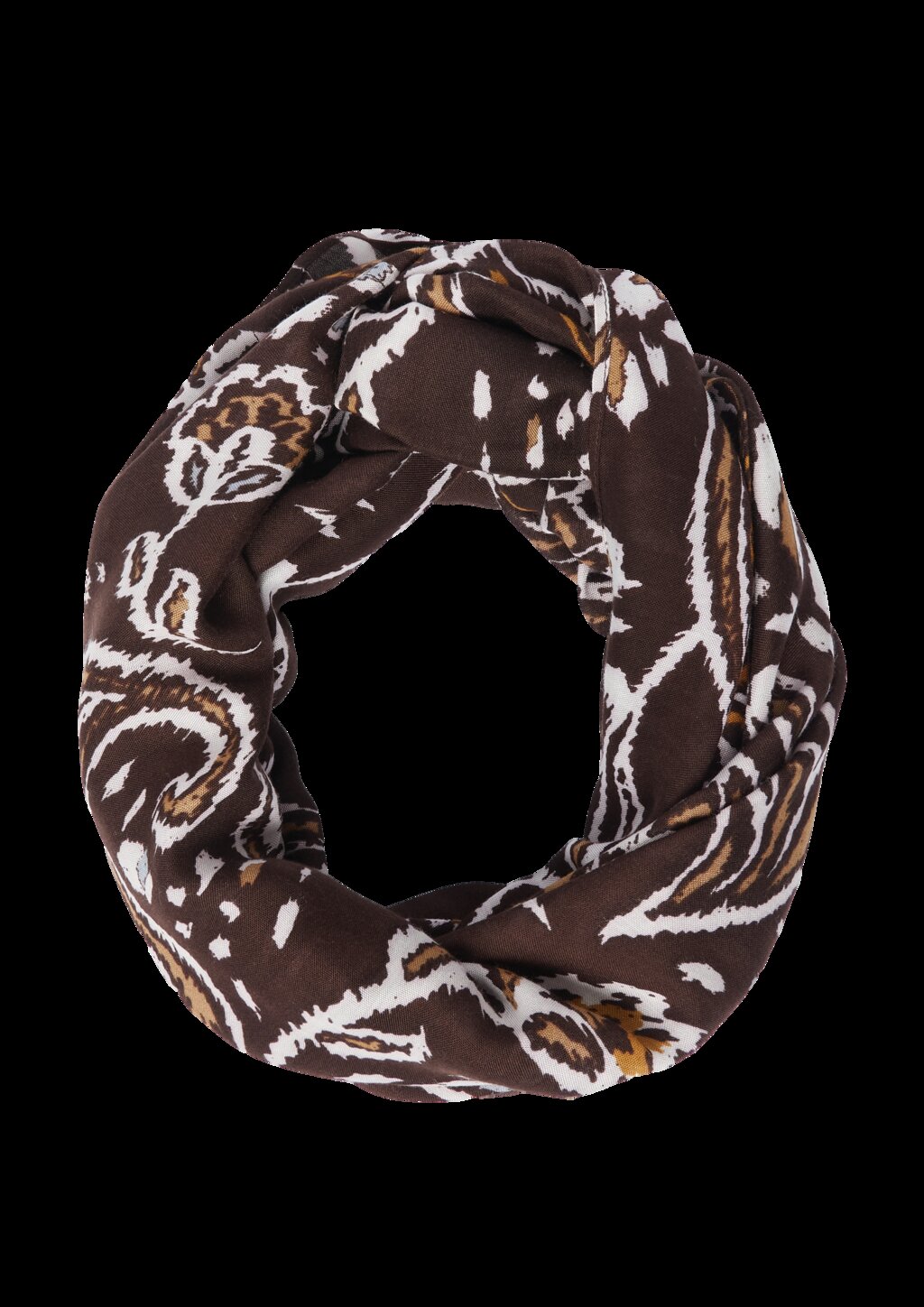 Loop-Schal mit floralem Print