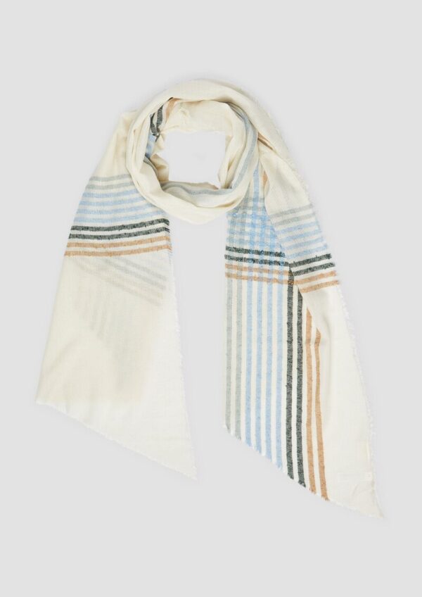 Schal mit Karo-Muster