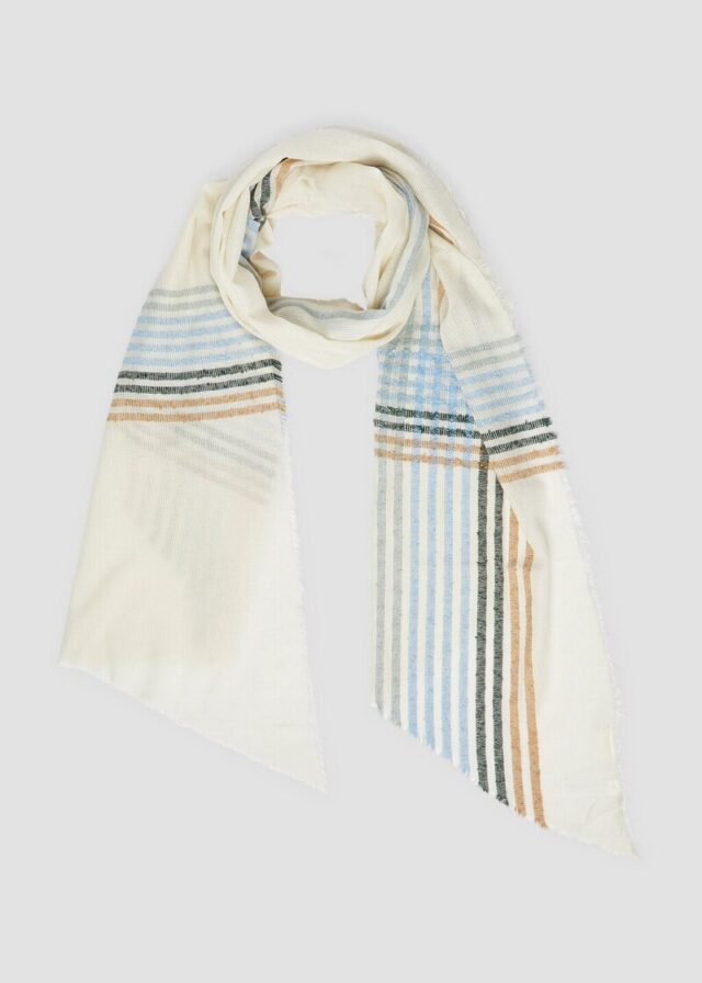Schal mit Karo-Muster
