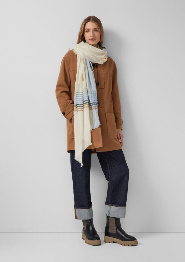 Schal mit Karo-Muster