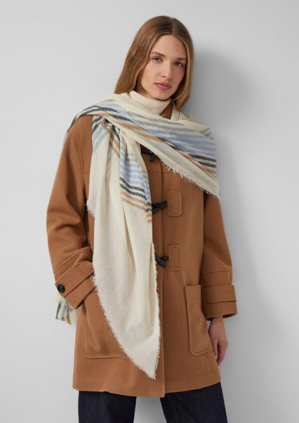 Schal mit Karo-Muster