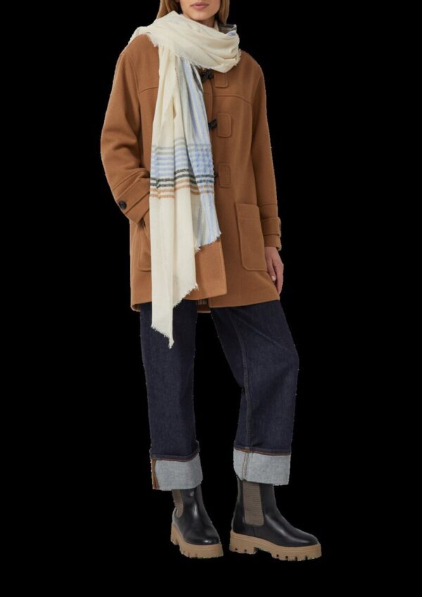 Schal mit Karo-Muster