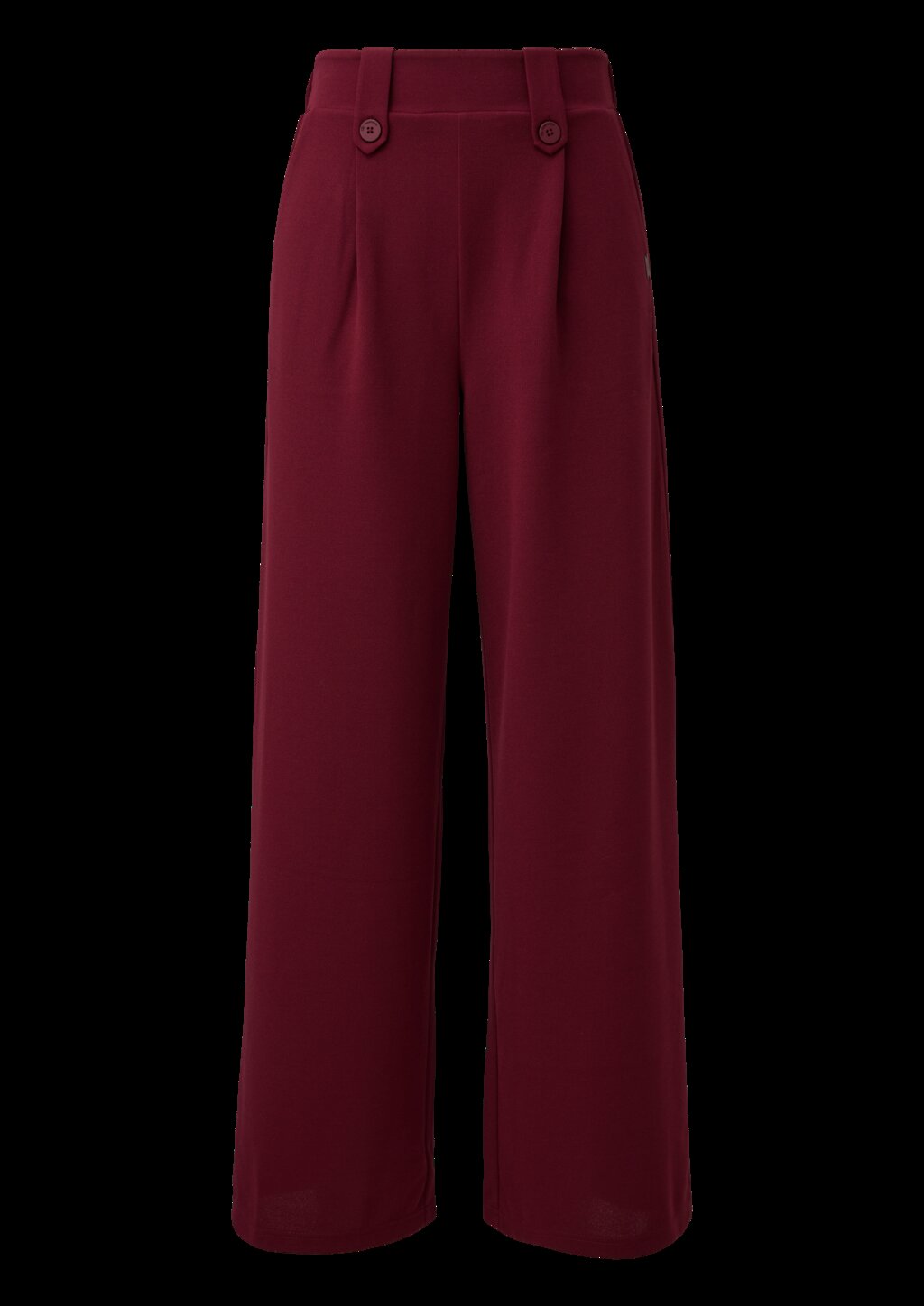 Wide-Leg Hose aus Interlockjersey