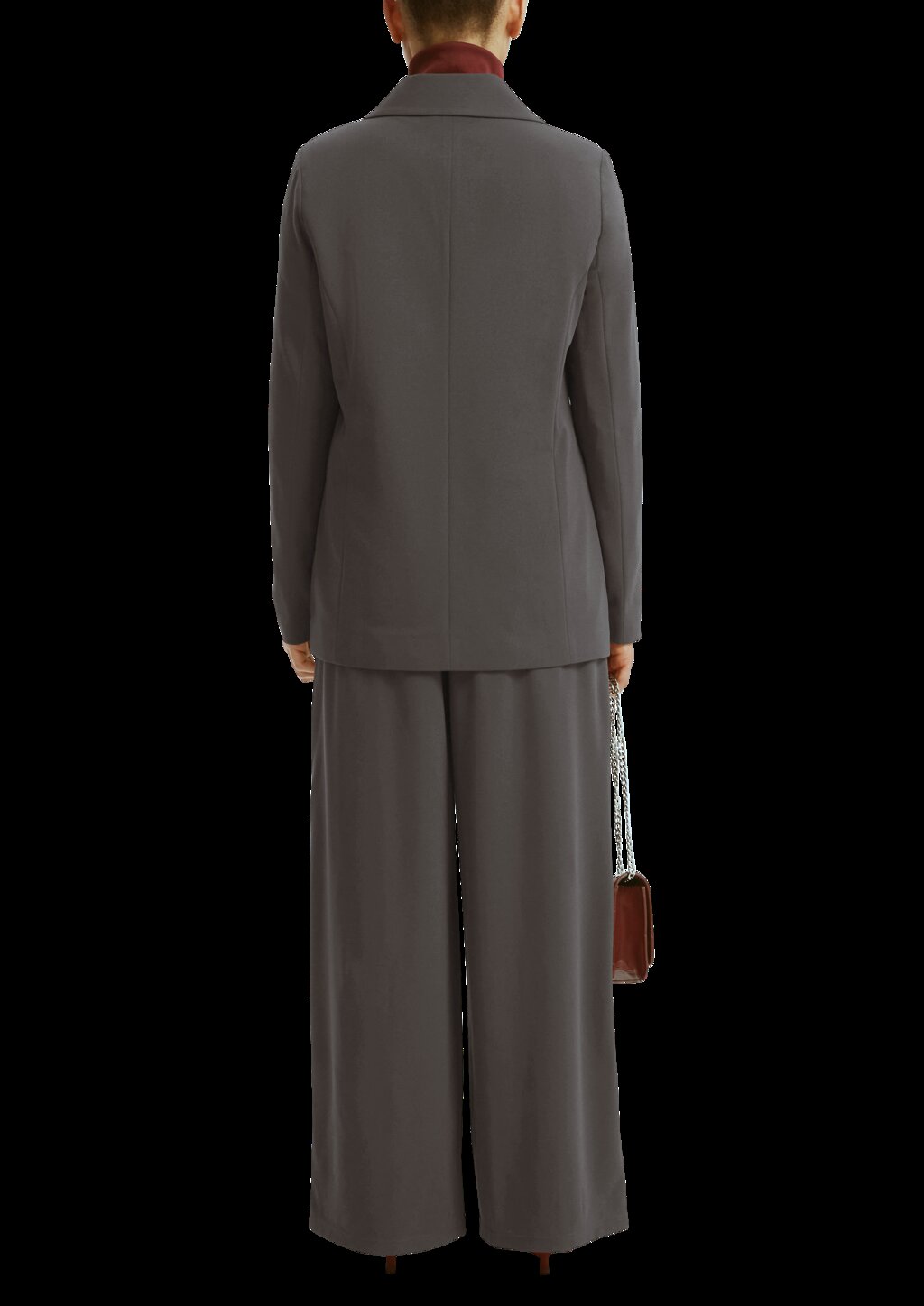 Blazer mit Reverskragen aus Interlockjersey