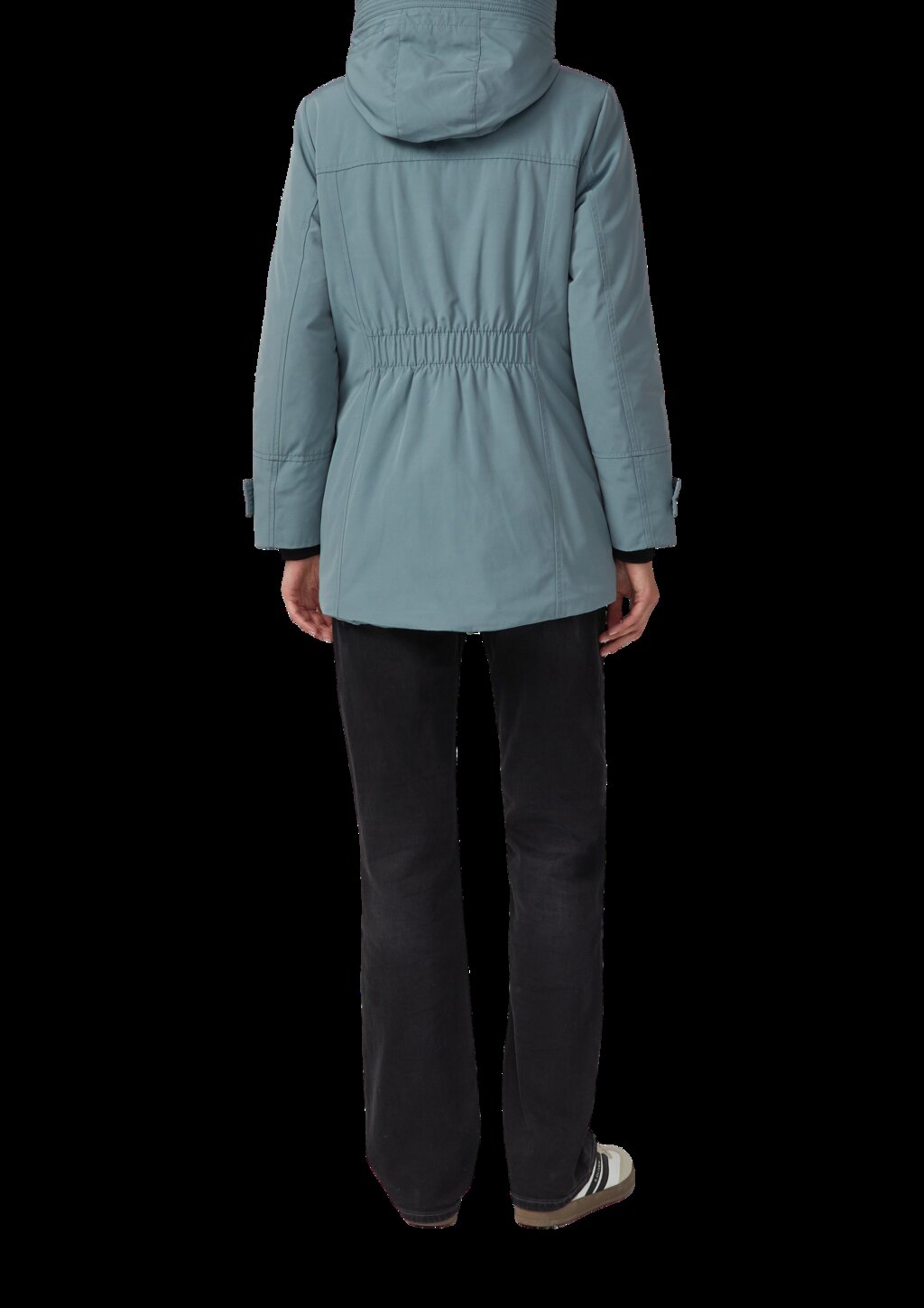 Wasserabweisender Parka mit Eingrifftaschen