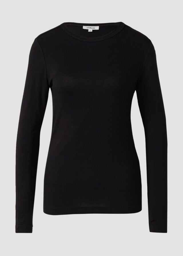 Leichtes Longsleeve im Slim Fit
