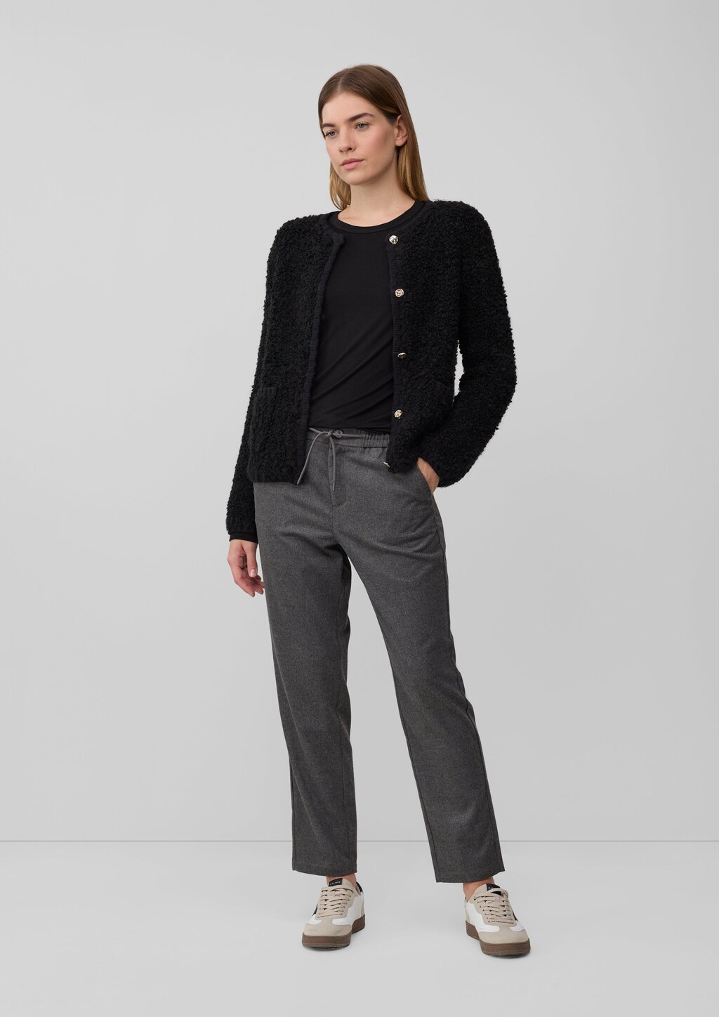 Leichtes Longsleeve im Slim Fit