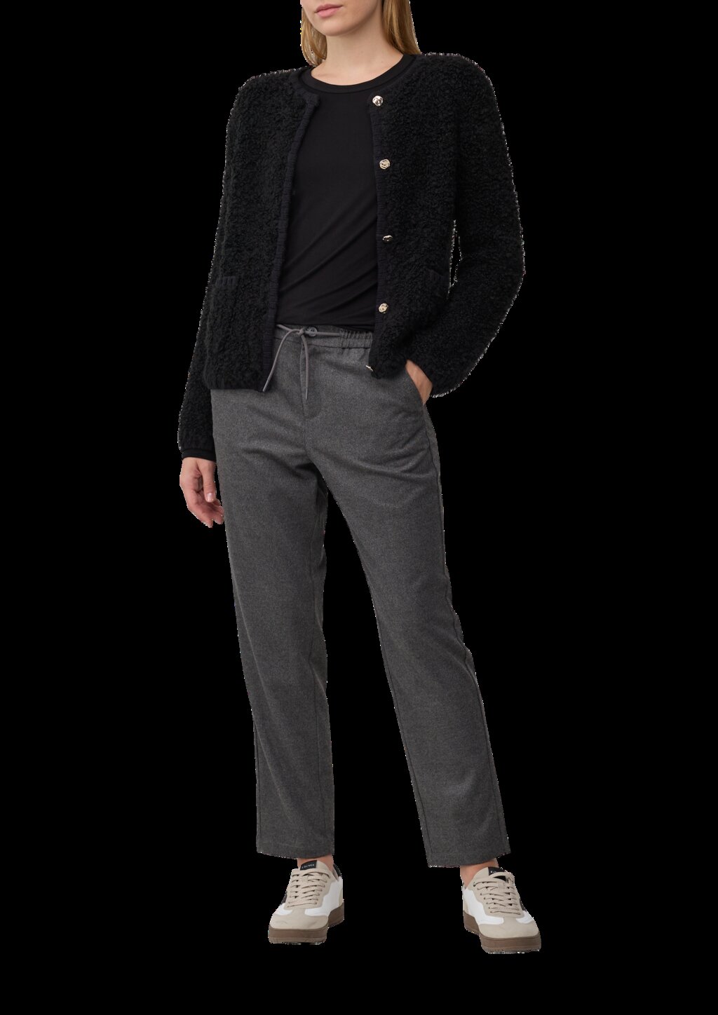 Leichtes Longsleeve im Slim Fit