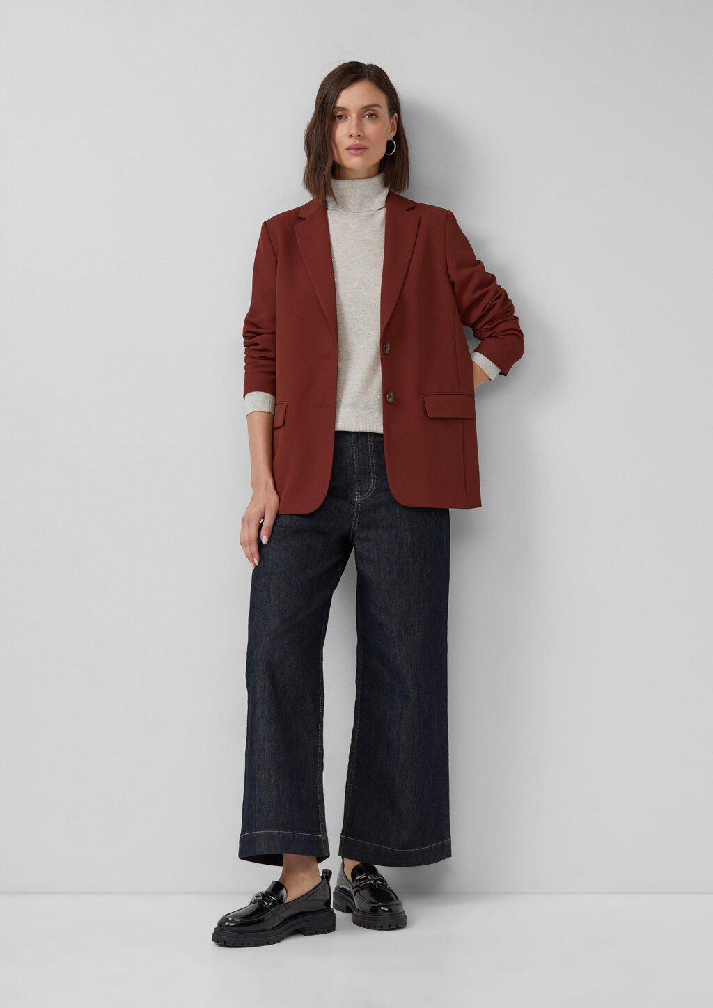 Twillblazer mit leichtem Futter