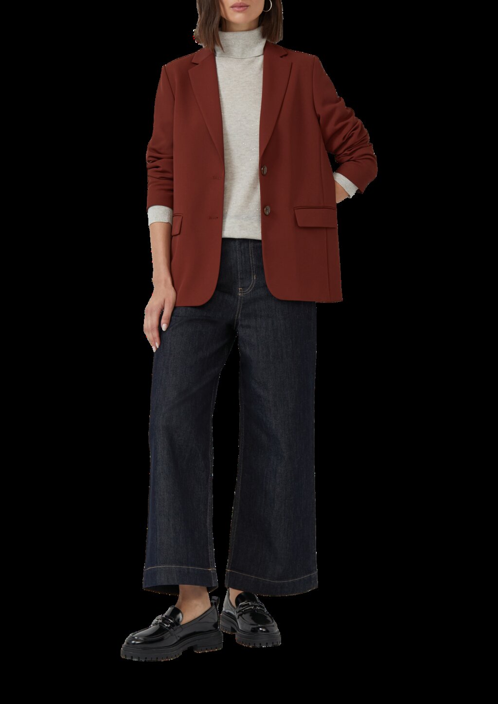 Twillblazer mit leichtem Futter