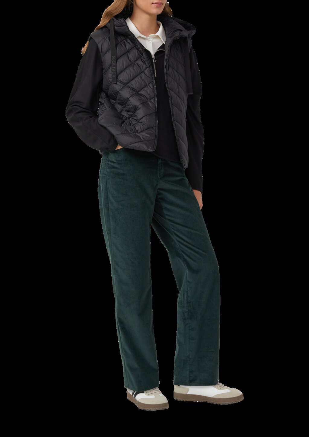 Cordhose / Regular Fit / Mid Rise / Straight Leg