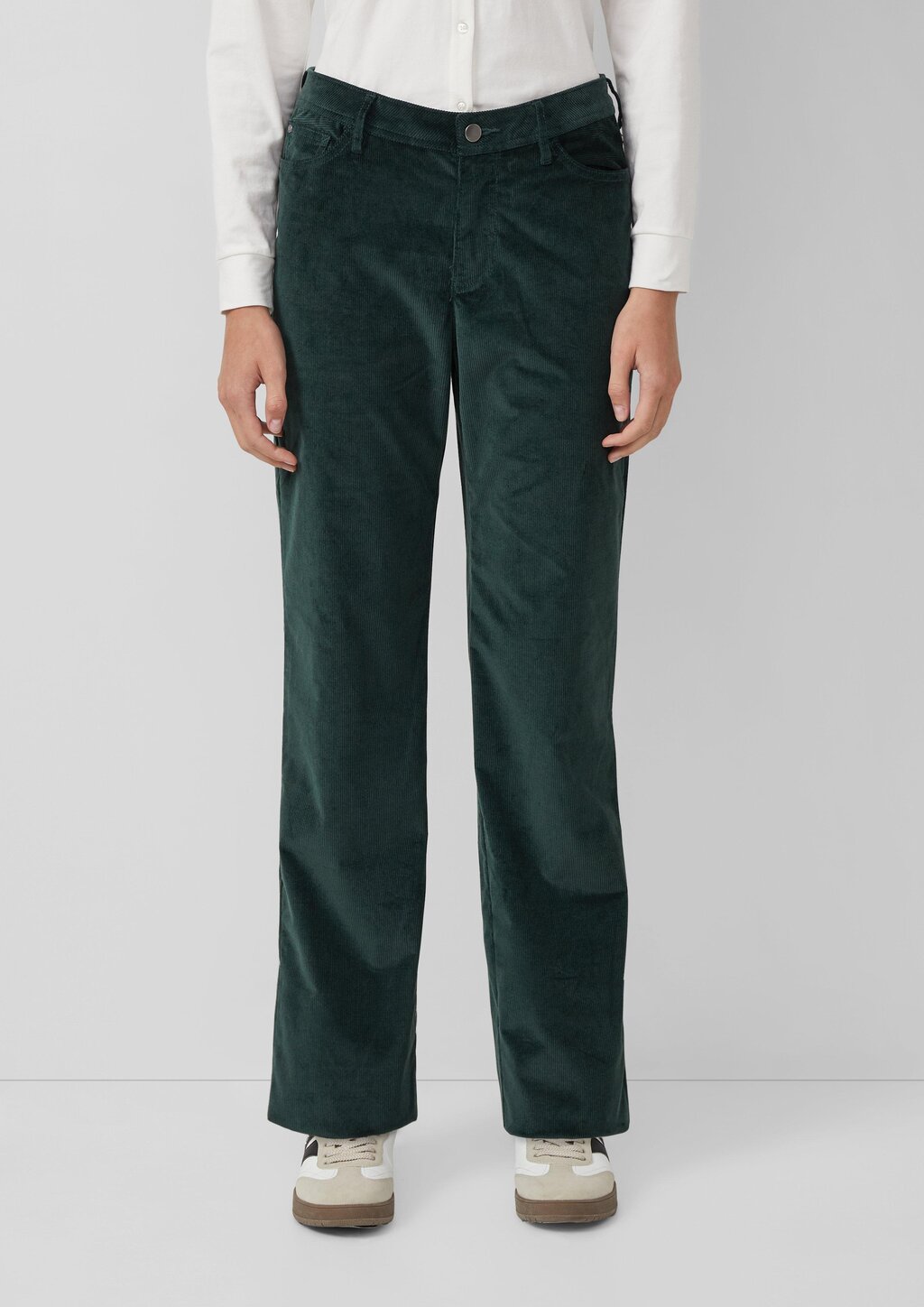 Cordhose / Regular Fit / Mid Rise / Straight Leg