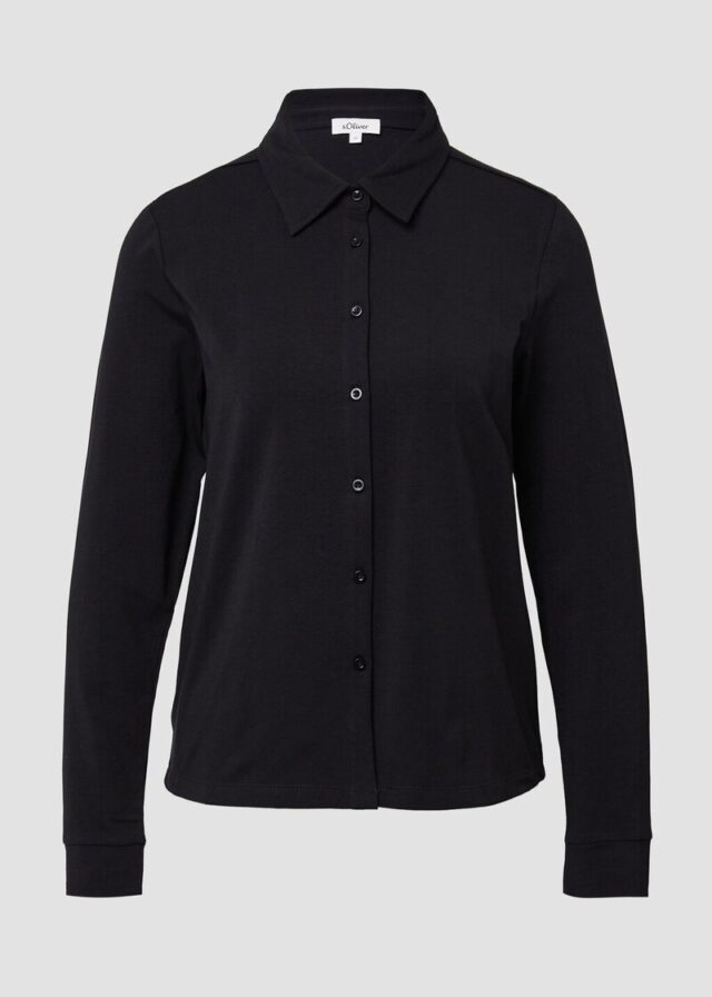 Elastische Jerseybluse