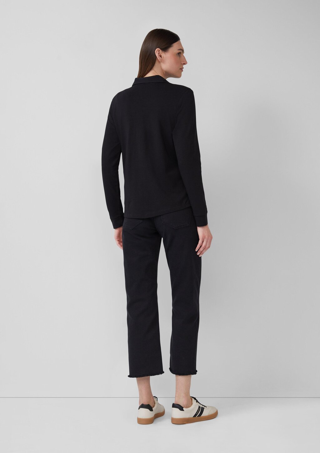 Elastische Jerseybluse