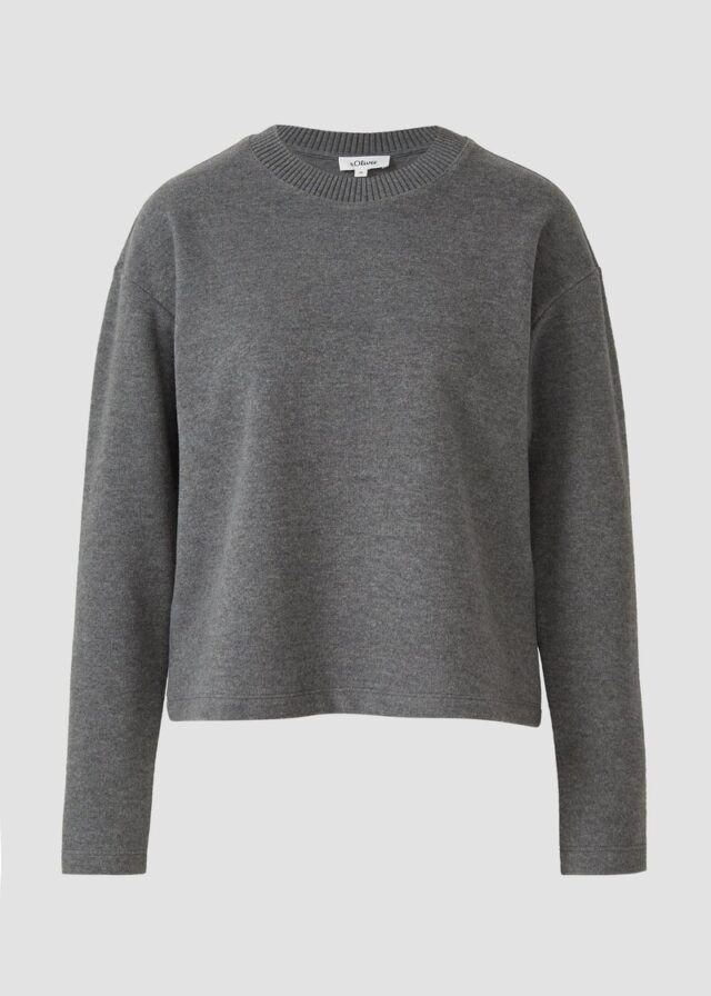 Flauschiges Sweatshirt