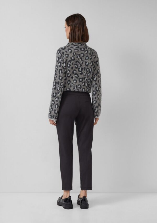 Jogpants mit Elastikbund und Biesen