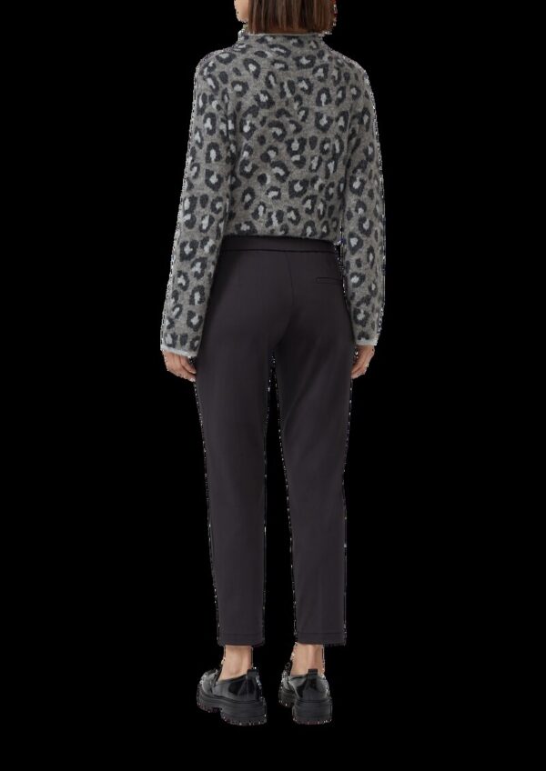 Jogpants mit Elastikbund und Biesen