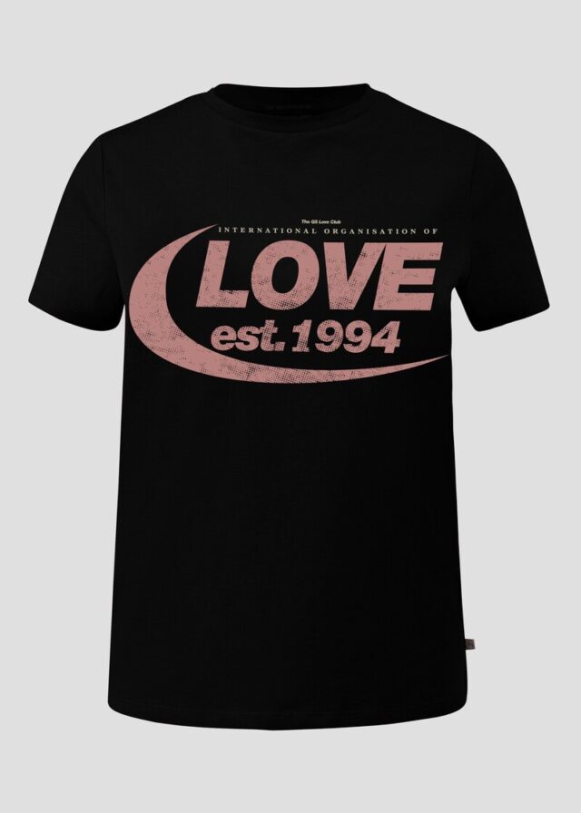 Baumwollshirt mit Frontprint