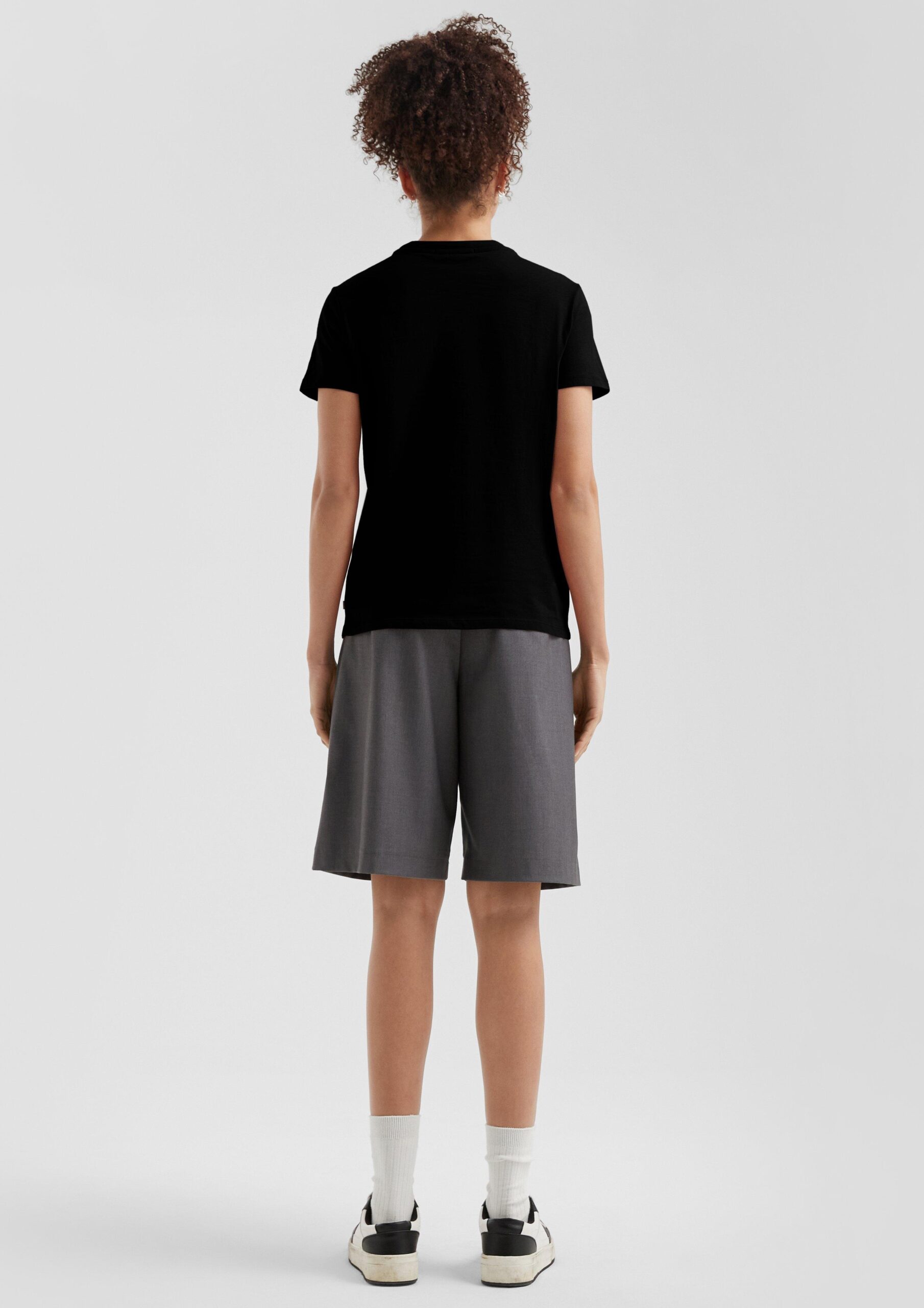 Baumwollshirt mit Frontprint