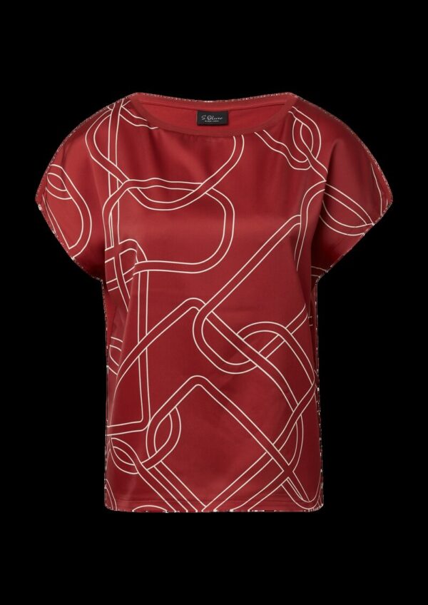 Feines Blusenshirt im Relaxed Fit