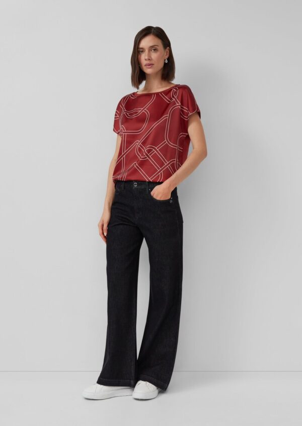 Feines Blusenshirt im Relaxed Fit